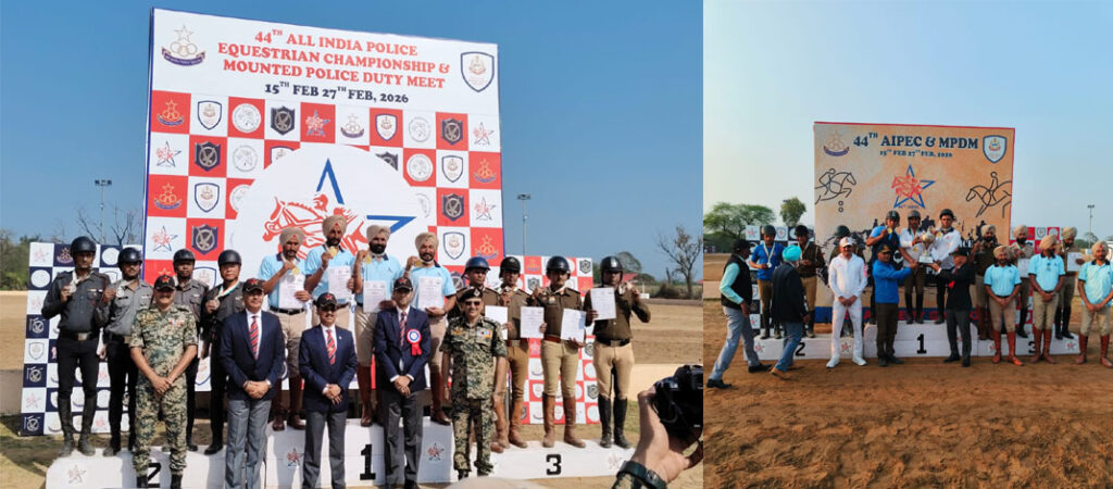 Haryana-Police-Wins-4-Medals-at-44th-All-India-Police-Equestrian-Duty-Meet-in-Tekanpur