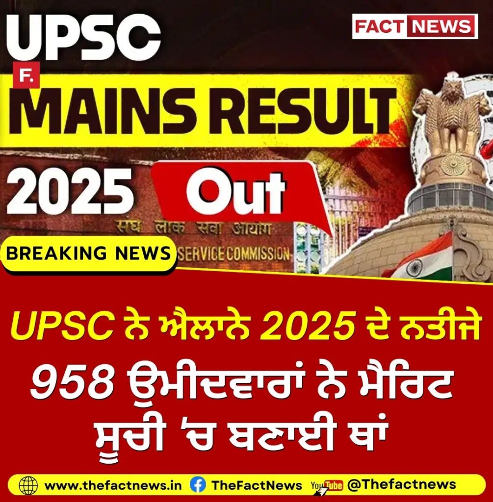 UPSC POST
