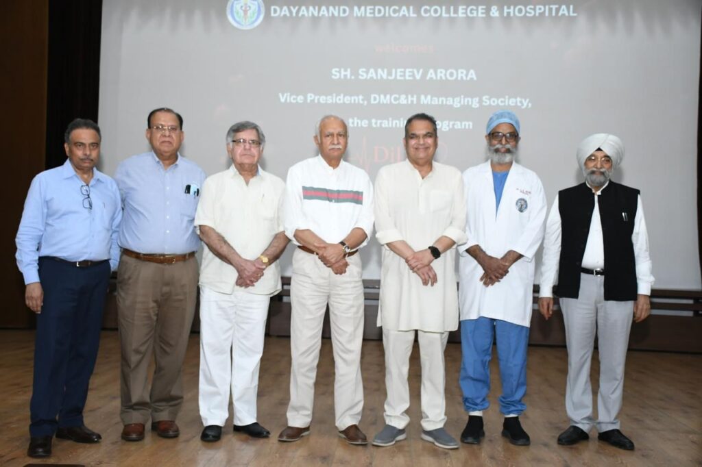 MP Arora applauds role of Nursing Staff