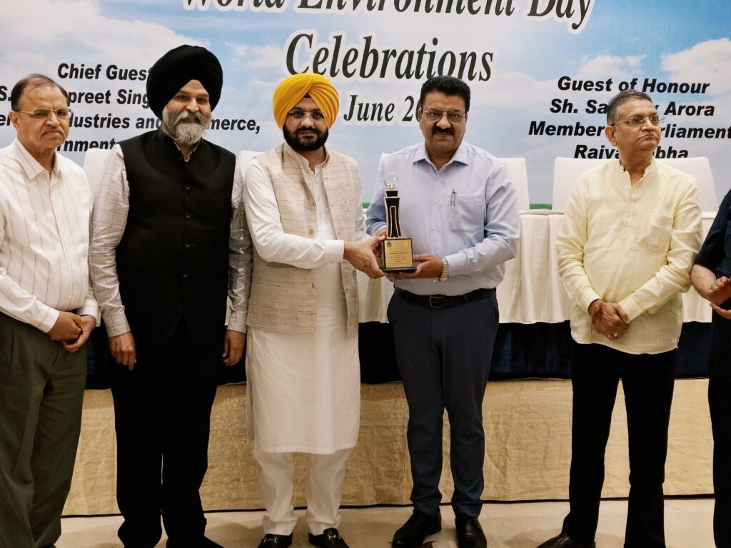 Sanjay Goel awarded on World Environment Day