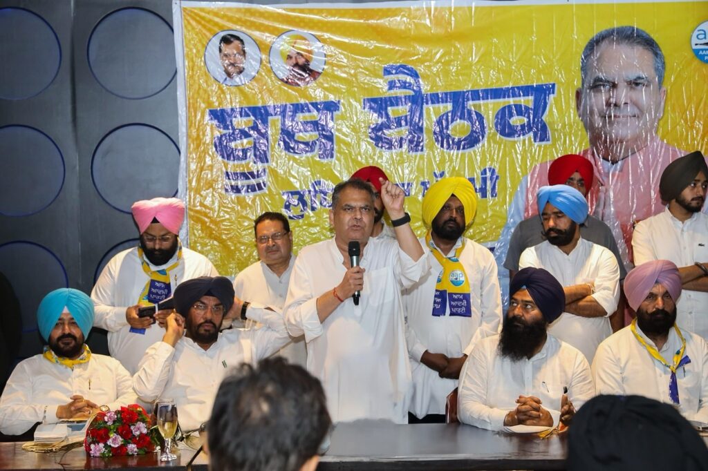mp sarabha nagar market meeting1