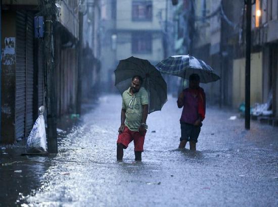 heavy rainfall